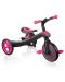 Tricicleta pentru copii 4 in 1 Globber - Trike Explorer, roz - 7t