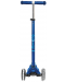 Scooter pentru copii Micro - Maxi Deluxe LED, Navy Blue - 3t