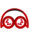 Casti pentru copii OTL Technologies - Super Mario Icon Logo, wireless, roşu - 4t