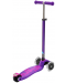 Scooter pentru copii Micro - Maxi Deluxe LED, Purple - 5t