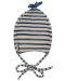 Pălărie de iarnă pentru copii Sterntaler - Beaver, 47 cm, 9-12 luni, în dungi - 2t