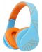 Casti pentru copii PowerLocus - P2, wireless, albastre/portocalii - 1t