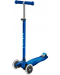 Scooter pentru copii Micro - Maxi Deluxe LED, Navy Blue - 1t