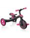 Tricicleta pentru copii 4 in 1 Globber - Trike Explorer, roz - 4t