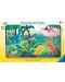 Puzzle pentru copii Ravensburger  din 15 piese - Mici dinozauri - 1t