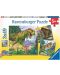 Puzzle pentru copii  Ravensburger 3 x 49 piese - Conducători preistorici - 1t