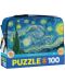 Eurographics 100 de piese puzzle pentru copii - Starry Night Lunch Box - 1t