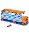 Jucărie pentru copii Hot Wheels City - Transportor auto cu pistă de coborâre, cu mașină  - 2t