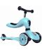 Tricicleta pentru copii Scoot & Ride - Highwaykick 1, 2 in 1, Albastru deschis - 3t