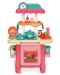 Bucătărie pentru copii RS Toys - Cu accesorii, 54 cm - 2t