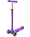 Scooter pentru copii Micro - Maxi Deluxe LED, Purple - 1t