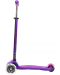 Scooter pentru copii Micro - Maxi Deluxe LED, Purple - 2t