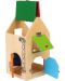 Jucărie din lemn Small Foot - Casa cu încuietori - 1t