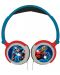 Căști pentru copii Lexibook - Avengers HP010AV, albastru /roșu - 2t