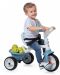 Tricicleta 2 în 1 pentru copii Smoby - Be move, albastră - 4t