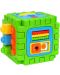 Jucarie pentru copii Globo - Cub muzical educativ, 2 in 1 - 1t