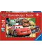 Puzzle pentru copii Ravensburger  din 2 x 24 piese - Mașinile - 1t