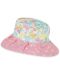 Pălărie de vară pentru copii cu protecție UV 15+ Sterntaler - Motive florale, 51 cm, 18-24 luni - 1t