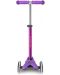 Trotinetă pentru copii  Micro - Mini Deluxe LED, Purple Pink - 3t