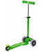 Scooter pentru copii Micro - Mini Deluxe LED, Green - 5t