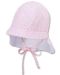 Pălărie de vară pentru copii cu protecție UV 50+ Sterntaler - cu placa din spate, 53 cm, 2-4 ani - 1t