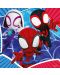 Puzzle pentru copii Ravensburger  3 x 49 piese - Spidey și prietenii săi minunați - 2t