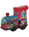 Jucărie pentru copii Goki - Locomotivă metalică cu mecanism de învârtire - 1t