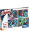 Puzzle pentru copii  Clementoni 4 в 1 - The Avengers - 1t