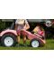 Tractor pentru copii Falk - Country star, Cu remorca si pedale, roz - 4t