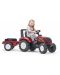 Tractor pentru copii Falk - Valtra, cu remorca si pedale, rosu - 4t