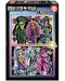 Puzzle pentru copii Educa din 2 x 100 de piese - Monster High - 1t