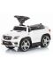 Mașină pentru copii cu mâner și baldachin Chipolino- Mercedes GL63 AMG, albă - 5t