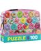Eurographics 100 de piese Puzzle pentru copii - Cutie de prânz "Gogoși delicioase"  - 1t