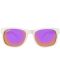 Ochelari de soare pentru copii Shadez - De la 3 la 8 ani, albi cu lentime mov - 2t