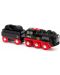 Jucarie pentru copii Brio - Locomotiva cu aburi si vagon - 1t