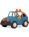 Jucarie pentru copii Battat Wonder Wheels - Mini Jeep 4 x 4, albastru - 1t