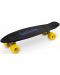Skateboard pentru copii Qkids - Galaxy, grafit negru - 1t