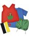 Costumul lui Pippi Longstocking pentru copii Pippi, 2-4 ani - 1t