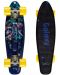 Skateboard pentru copii Qkids - Galaxy, grafit negru - 2t