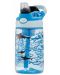 Sticla pentru copii Contigo Cleanable Sharks - 420 ml, albastra - 1t