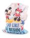 Fotoliu puf pentru copii Disney - Minnie si Mickey Mouse, 50 х 80 х 70 cm - 1t