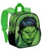 Ghiozdan Karactermania Hulk - Green Streng, 3D, cu mască - 3t