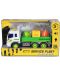 Jucărie pentru copii Moni Toys - Camion cu containere și macara, 1:16 - 1t