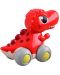 Jucărie pentru copii Hola Toys - Dinozaurul rapid, roșu - 4t