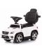 Mașină pentru copii cu mâner și baldachin Chipolino- Mercedes GL63 AMG, albă - 4t