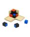 Jucărie inteligentă pentru copii - Cubul Binomial Montessori - 2t
