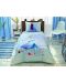 Set lenjerie de pat de o persoană cu pătură TAC Licensed - Frozen 2 Breeze - 1t