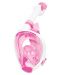 Mască de snorkeling pentru copii Zizito - mărimea XS, roz - 1t