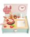 Bucătărie mini din lemn pentru copii Tender Leaf Toys - Cu accesorii - 1t