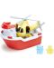 Jucarie pentru copii Green Toys - Barca de salvare si elicopter - 2t